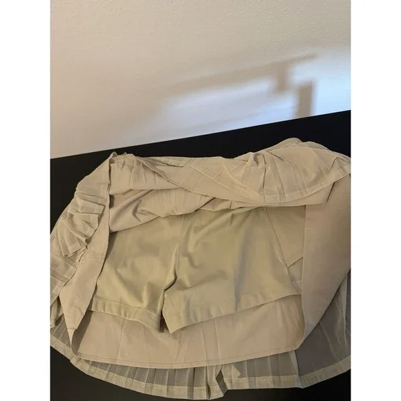 CALIA Women’s Court Skort XXL Khaki Sand Pleated Tennis Golf Athletic NWT - Picture 5 of 7